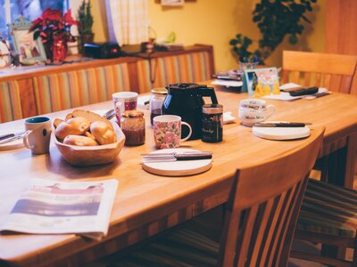 Tisch gedeckt | © Urlaub am Bauernhof Kärnten / Daniel Gollner Tisch für Jause gedeckt | © Urlaub am Bauernhof Kärnten / Daniel Gollner