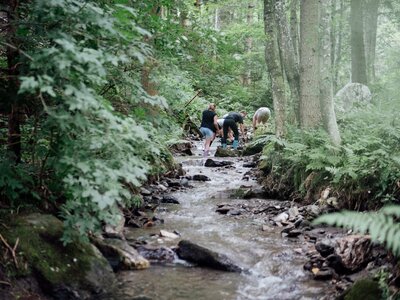 Bach | © Urlaub am Bauernhof Kärnten / Daniel Gollner Menschen im Bach | © Urlaub am Bauernhof Kärnten / Daniel Gollner