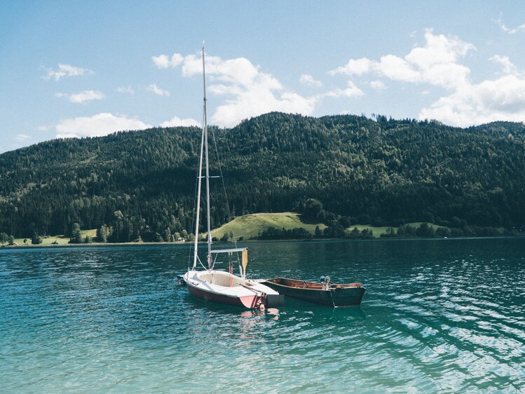 Boot am Wasser | © Urlaub am Bauernhof Kärnten / Daniel Gollner