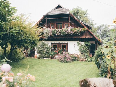 Bauernhaus | © Urlaub am Bauernhof Kärnten / Daniel Gollner Bauernhaus mit Wiese | © Urlaub am Bauernhof Kärnten / Daniel Gollner