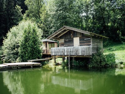 Hütte | © Urlaub am Bauernhof Kärnten / Daniel Gollner Hütte am See | © Urlaub am Bauernhof Kärnten / Daniel Gollner