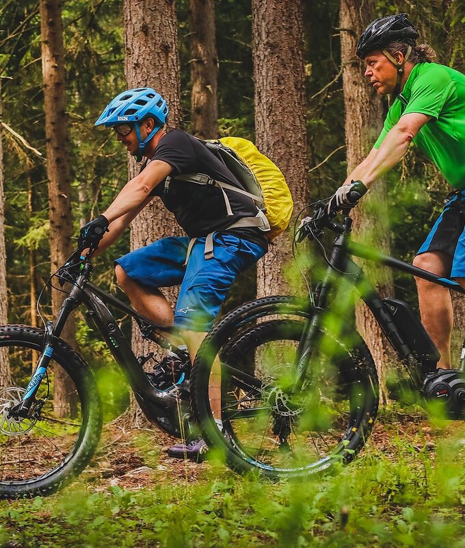 E-Mountainbiken in der Region Katschberg | © Anze Furlan/Kärnten Werbung