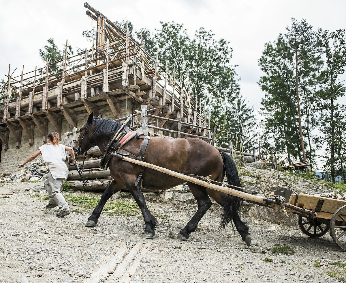 Burgbau Friesach | © Franz Gerdl / Kärnten Werbung Mittelalterliche Burganlage in Mittelkärnten | © Franz Gerdl / Kärnten Werbung