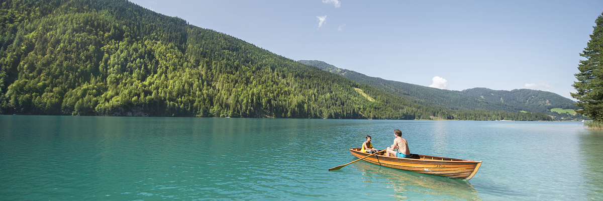 Bootstour am Weißensee mit der Familie | © Edward Gröger/ Kärnten Werbung