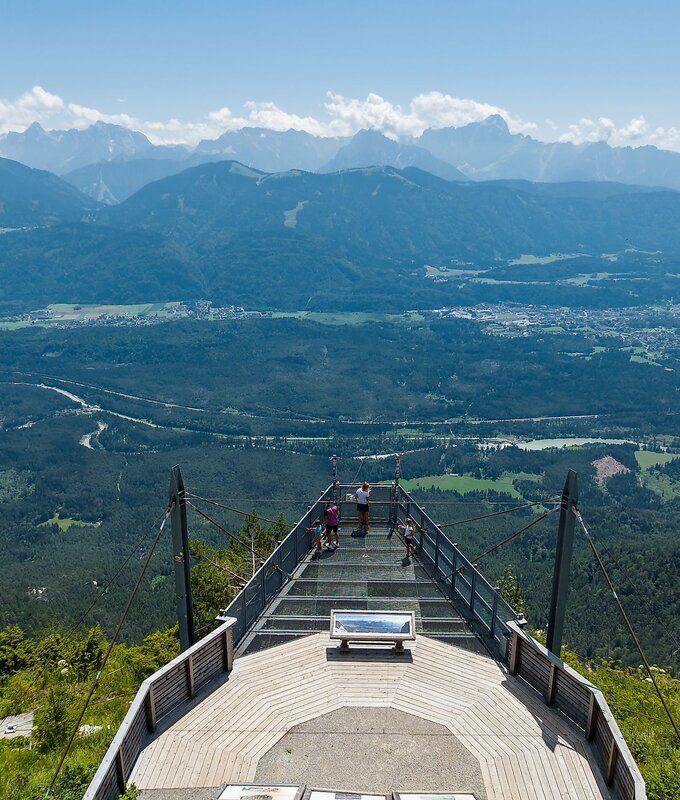 Aussichtsplattform auf der Villacher Alpenstraße | © Michael Stabentheiner/ Kärnten Werbung