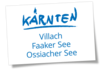Logo Region Villach-Faaker See-Ossiacher See Logo Region Villach-Faaker See-Ossiacher See