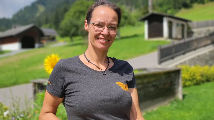 Silvia mit den Knödeln nach dem Rezept von Oma Kathi