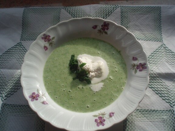 Bärlauchcremesuppe