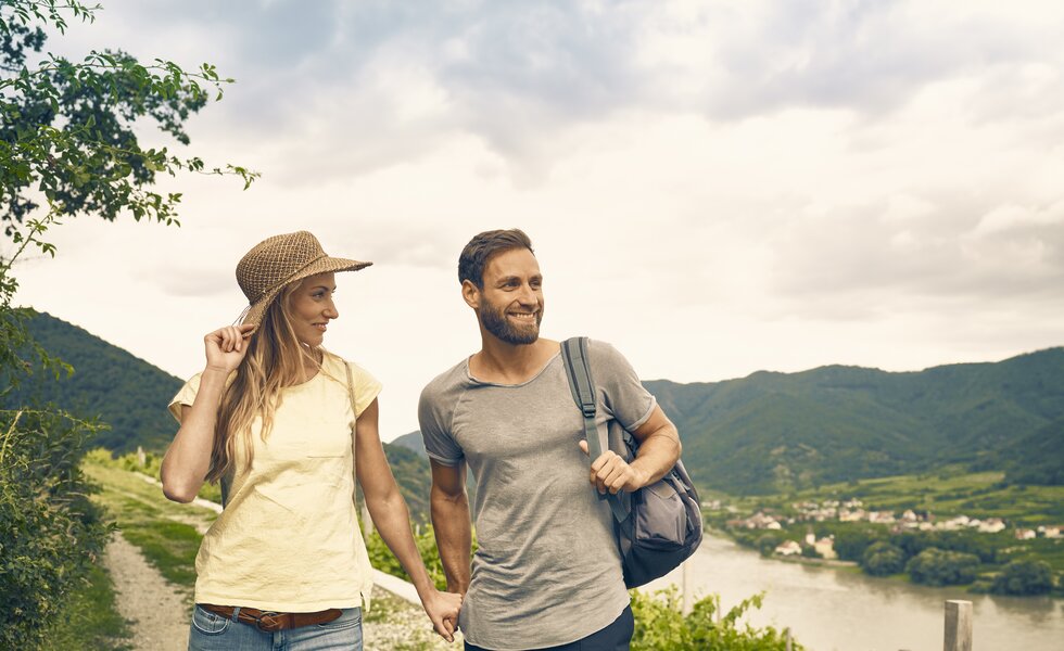 Wandern Welterbesteig | © Donau Niederösterreich / Andreas Hofer wandern am Welterbesteig in der Wachau | © Donau Niederösterreich / Andreas Hofer