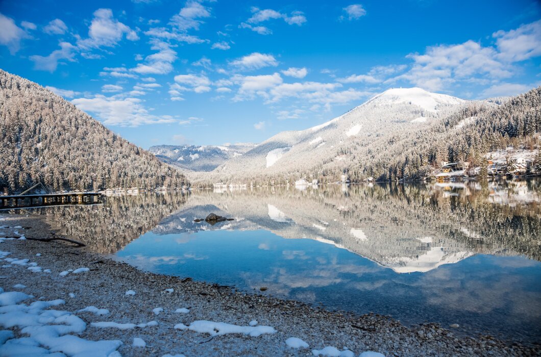 Erlaufsee Winterwandern im Mostviertel | © Fred Lindmoser - TV Mitterbach