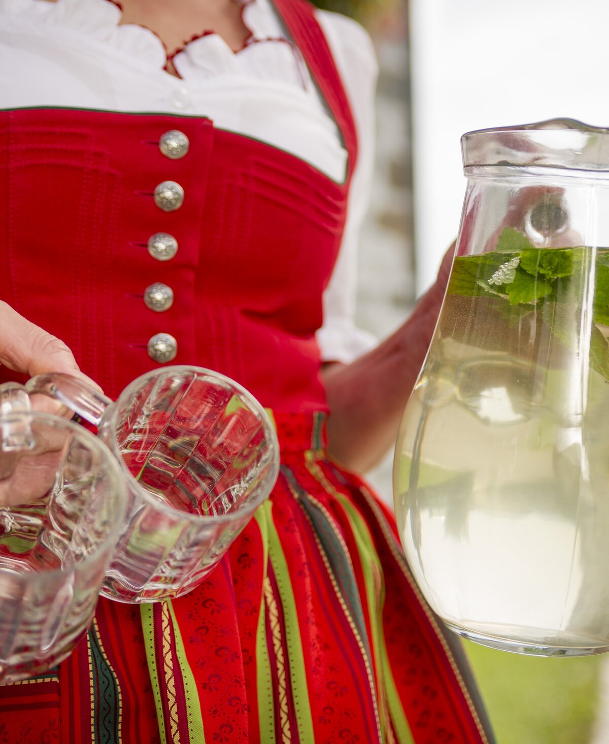 Kräutersaft mit Melisse