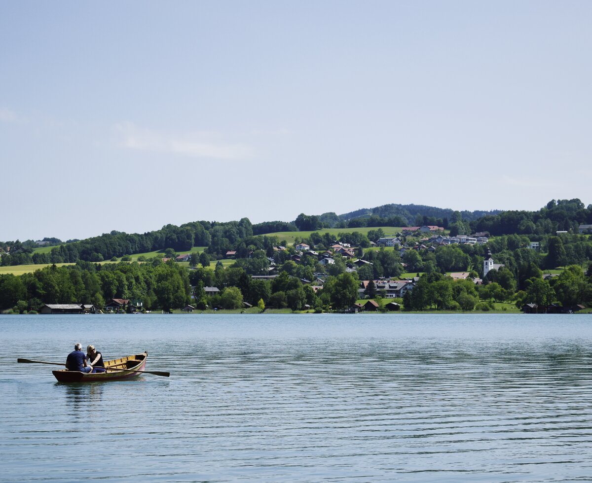 Bootsfahrt auf dem Irrsee | © Urlaub am Bauernhof Oberösterreich / Harald Puchegger
