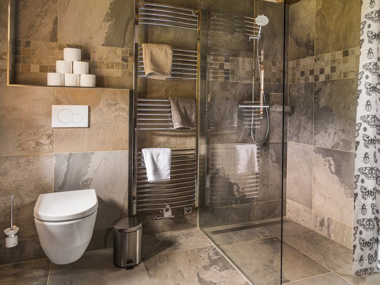Badezimmer am Pöllitzgut | © Urlaub am Bauernhof im SalzburgerLand / Bernd Suppan