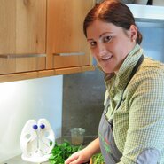 Andrea Schilchegger ist Seminarbäuerin und kocht sehr gerne. Windhofgut in Annaberg, Salzburger Land. | © Andrea Schilchegger