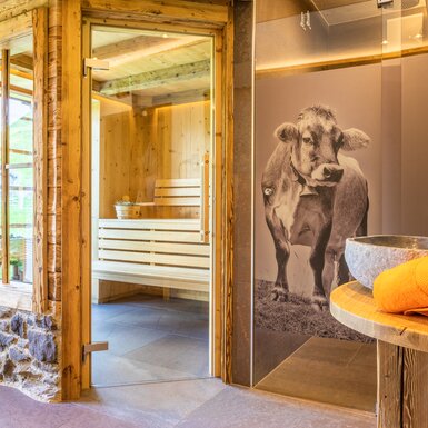 Saunabereich auf der Ederhütte in Maria Alm, Salzburger Land | © Urlaub am Bauernhof Salzburger Land / Bernd Suppan