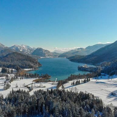 Der Fuschlsee im Winter, Fuschlseeregion im Salzburger Land | © Fuschlsee Tourismus GmbH