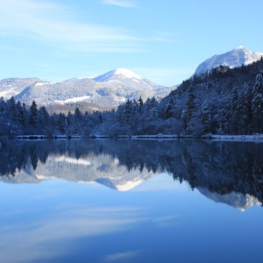 Bluntausee im Winter, Golling, Tennengau, Salzburger Land | © TVB Golling / golling.info