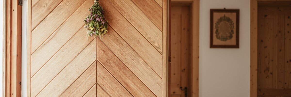 Eingangstür in das Bauernhaus | © Urlaub am Bauernhof Steiermark / Wolfgang Spekner