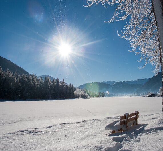 Winterlandschaft St. Ulrich am Pillersee | © TVB PillerseeTal/Petra Astner