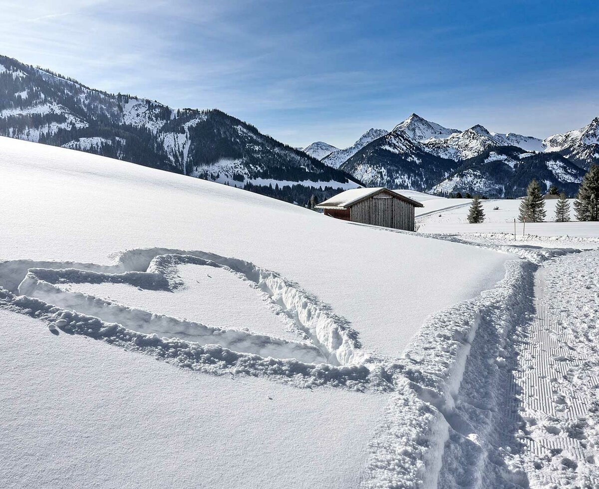 Schneelandschaft | © Urlaub am Bauernhof - TVB Tannheimer Tal/ Achim Meurer