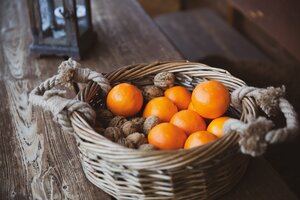 Korb mit Nüssen und Orangen | © Urlaub am Bauernhof Österreich / Pascal Baronit Korb mit Nüssen und Orangen | © Urlaub am Bauernhof Österreich / Pascal Baronit