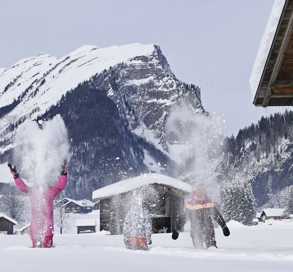 Spaß im Schnee | © Urlaub am Bauernhof / Andreas Künk