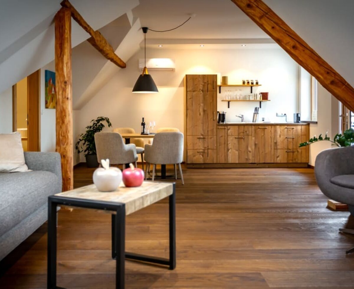 Küche Kirschbaum Appartement