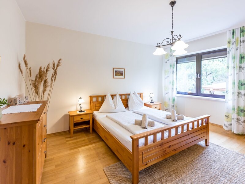 Schlafzimmer 1 unserer Ferienwohnung "Alexander"