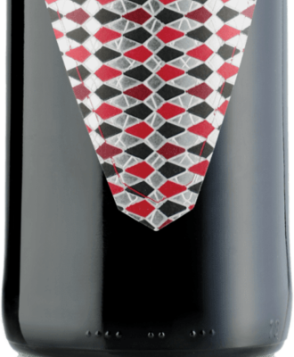 Eine Flasche Rotwein "Rondo Blaufränkisch Reserve" vom Iby-Lehner Wein-Gut des Hofes.