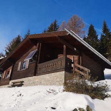 Hütte Winter