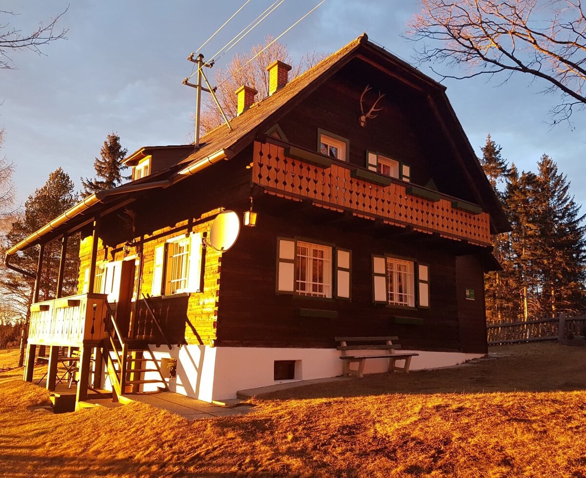 Sonnenuntergang im Herbst