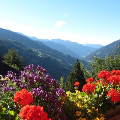 Blick vom Südbalkon