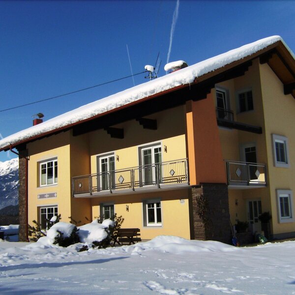 Haus im Winter
