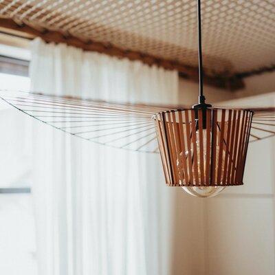 Chalet 1888 Lampe im Wohnraum