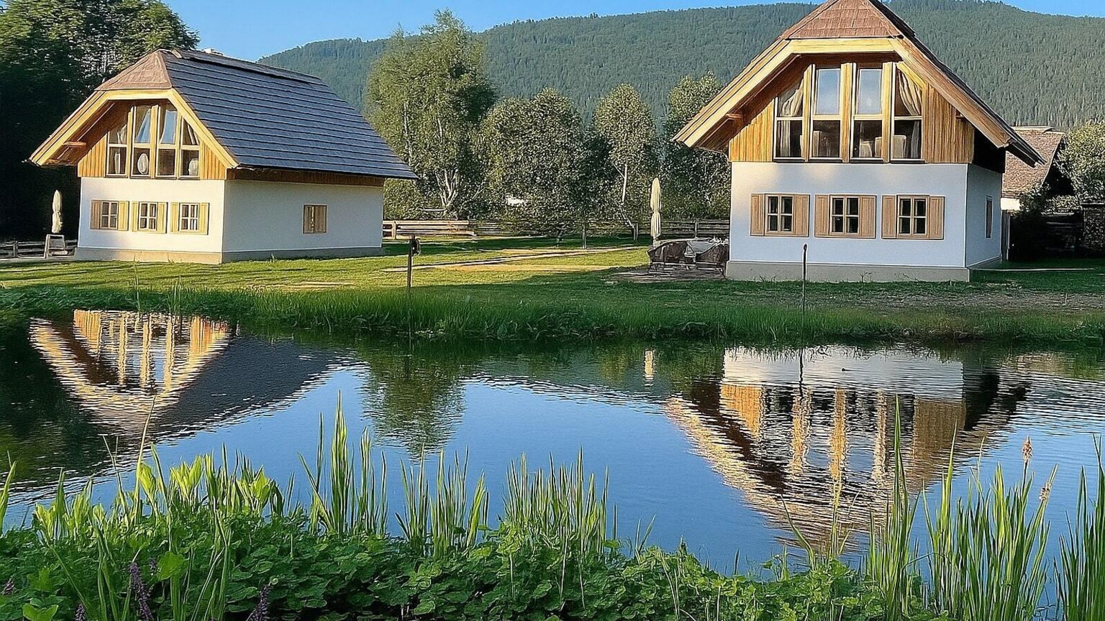 Ferienhaus am Teich