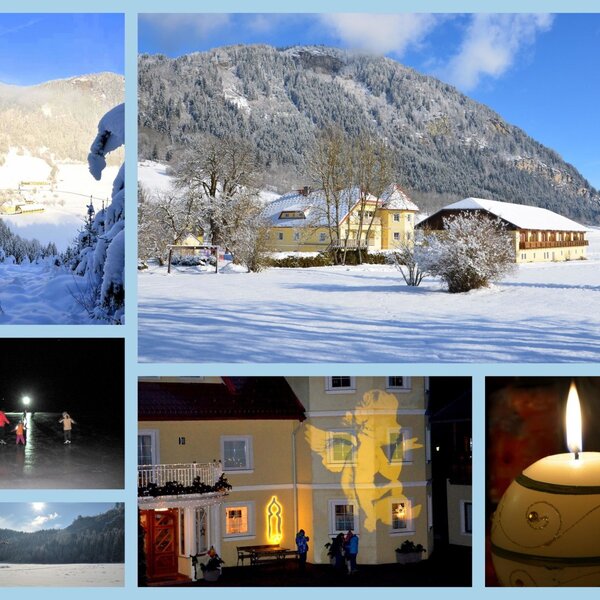 Unser schöner Talhof im Winter! https://www.talhof.net