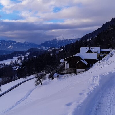 Schnee und Winter am See :-)