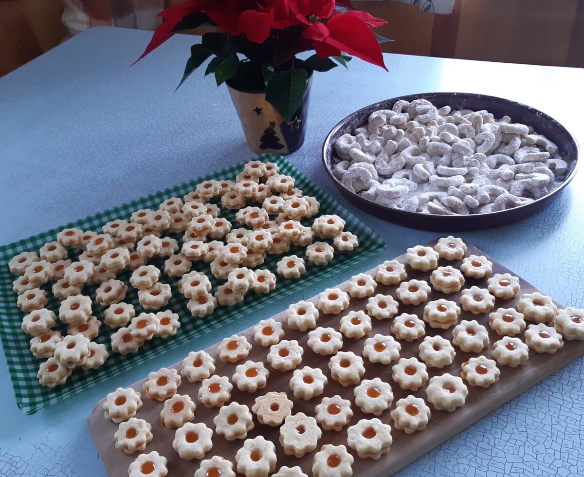 duftende Kekse zur Weihnachtszeit
