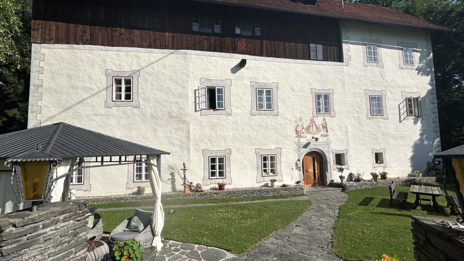 Das ehemalige Schloss zu Tiffen