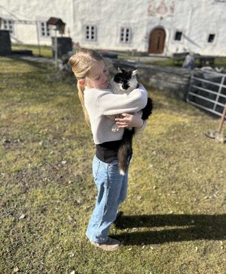 Hemma mit Kater Maxi