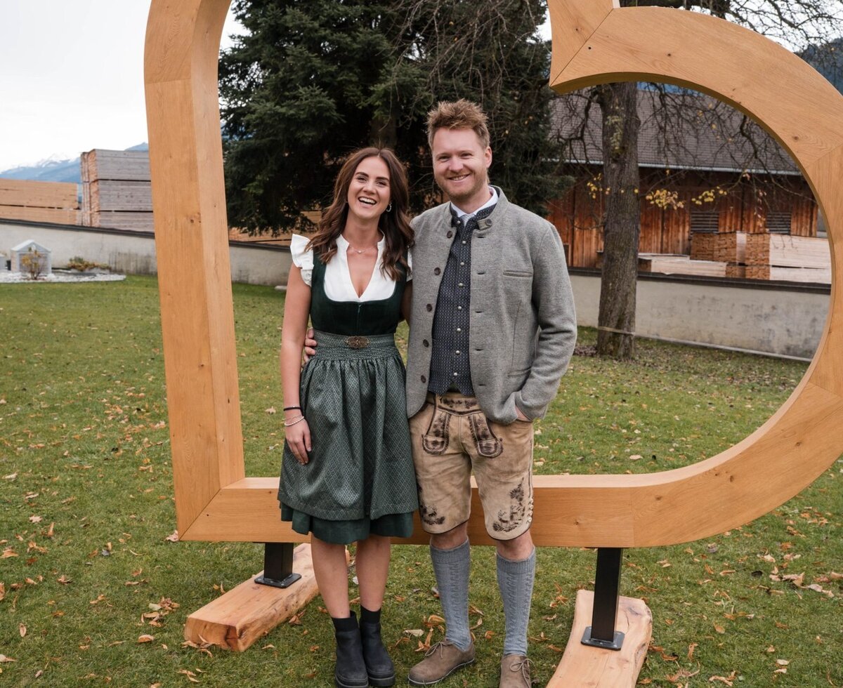 Die Gastgeber des Bauernhofs