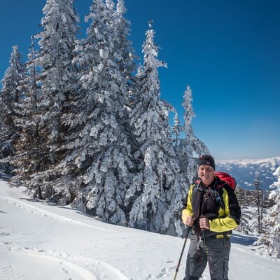 Ausflug mit Tourenski