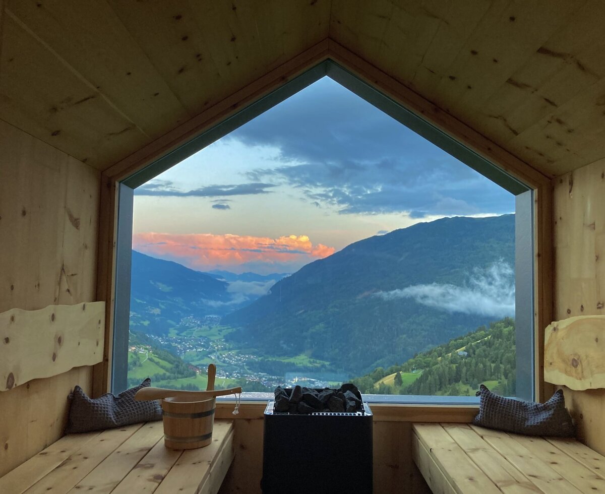 Erholung pur@Panorama Sauna