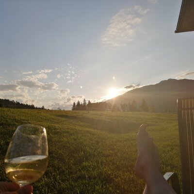 Genieße das Leben in den Bergen