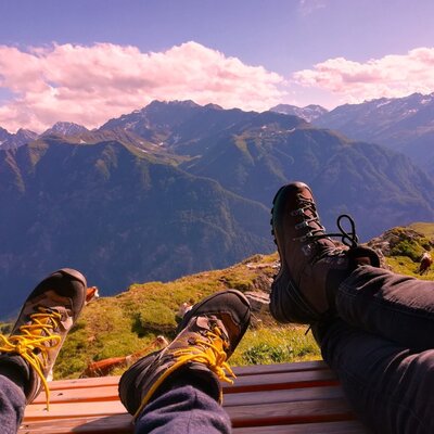 Terrasse mit Ausblick