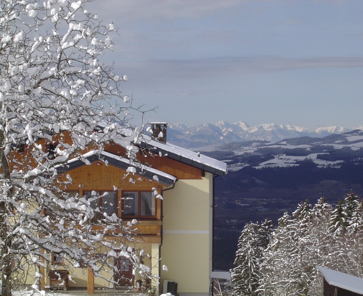 Winter Wohnhaus