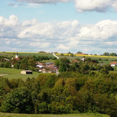 Mitten in leicht Hügeliger Lage des Waldviertels
