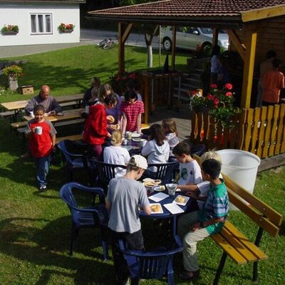 Im Gartenhaus ist immer was los