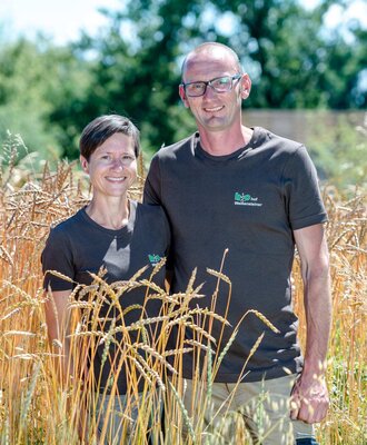 Die Gastgeber Daniela und Wolfgang Weißensteiner.