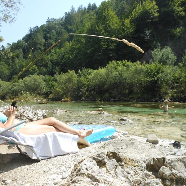 unser Badestrand
